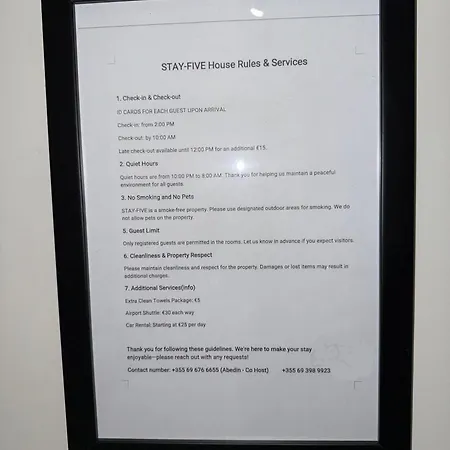 Stay-five Modern Self Check-in & Fast Wi-fi Appartement