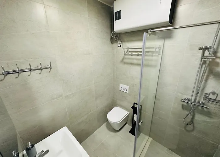 Apartmán Stay-five Modern Self Check-in & Fast Wi-fi Shkodër