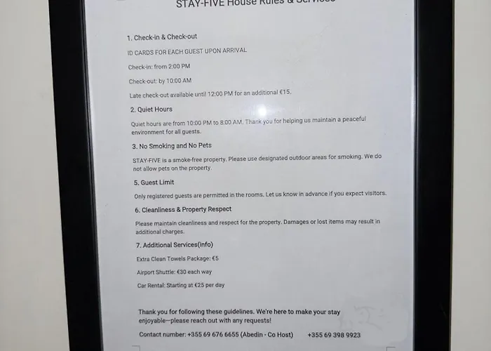 Stay-five Modern Self Check-in & Fast Wi-fi Apartmán